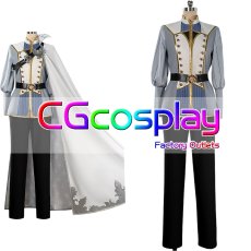 画像1: ツイステッドワンダーランド　シルバー（Silver）　夜明けの甲冑　コスプレ衣装 (1)