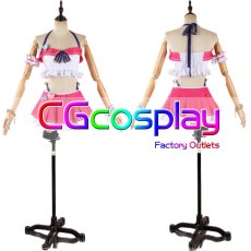 画像1: ラブライブ! School idol project　矢澤にこ　水着　コスプレ衣装 (1)