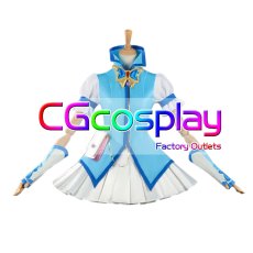 画像2: Yes!プリキュア5GoGo!　水無月かれん(キュアアクア)　コスプレ衣装 (2)
