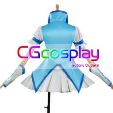 画像4: Yes!プリキュア5GoGo!　水無月かれん(キュアアクア)　コスプレ衣装 (4)