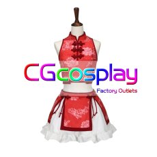 画像2: 魔法少女まどか☆マギカ　佐倉杏子　チャイナガール　コスプレ衣装 (2)