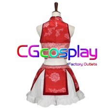 画像4: 魔法少女まどか☆マギカ　佐倉杏子　チャイナガール　コスプレ衣装 (4)