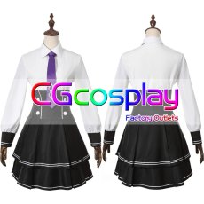 画像1: Fate/Grand Order　FGO　マシュ・キリエライト　十周年　カルデア制服　コスプレ衣装 (1)