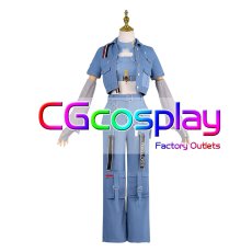 画像2: バーチャルYouTuber　Vtuber　轟はじめ　ReGLOSS　1st Live「Flashpoint」　コスプレ衣装 (2)