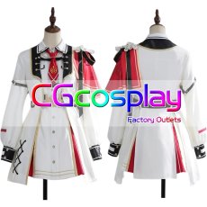 画像1: バーチャルYouTuber　VTuber　百鬼あやめ　軍服衣装　コスプレ衣装 (1)