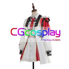 画像4: バーチャルYouTuber　VTuber　百鬼あやめ　軍服衣装　コスプレ衣装 (4)