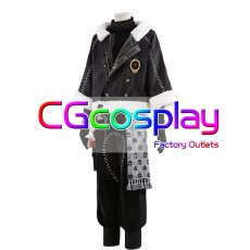 画像3: ツイステッドワンダーランド　フロイド・リーチ（Floyd Leech）　ナイトメアークーリエ　コスプレ衣装 (3)