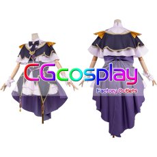 画像1: 名探偵プリキュア!　キュアアルカナ・シャドウ/森亜るるか　コスプレ衣装 (1)