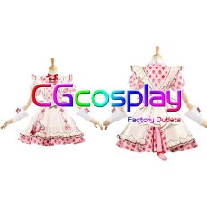 画像1: ラブライブ! School idol project　矢澤にこ　メイド・イン・ワンダーランド チェス盤の庭　コスプレ衣装 (1)