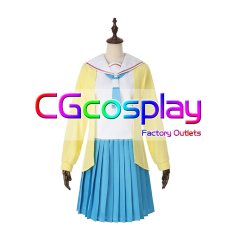 画像2: 超かぐや姫！　諌山真実　制服　コスプレ衣装 (2)