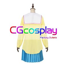 画像4: 超かぐや姫！　諌山真実　制服　コスプレ衣装 (4)