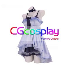 画像3: バーチャルYouTuber　Vtuber　Nerissa Ravencroft(ネリッサ・レイヴンクロフト)　ルームウェア　コスプレ衣装 (3)