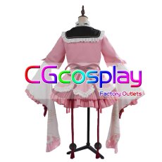 画像4: バーチャルYouTuber　VTuber　百鬼あやめ　和風メイド衣装　コスプレ衣装 (4)