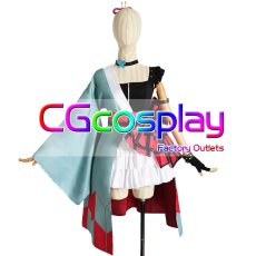 画像2: ラブライブ！虹ヶ咲学園スクールアイドル同好会　三船栞子　約束になれ僕らの歌　コスプレ衣装 (2)
