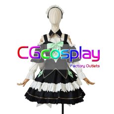 画像2: 9-nine-　九條都　メイド　コスプレ衣装 (2)