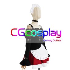 画像3: この素晴らしい世界に爆焔を!　めぐみん　バイト服　コスプレ衣装 (3)