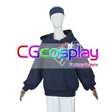 画像6: バーチャルYouTuber　Vtuber　Seraph Dazzlegarden（セラフ・ダズルガーデン）　スポーティ服　コスプレ衣装 (6)