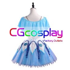 画像3: ラブライブ！サンシャイン!!　Aqours　黒澤ルビィ　みんな大好き　WATER BLUE NEW WORLD　覚醒後　コスプレ衣装 (3)