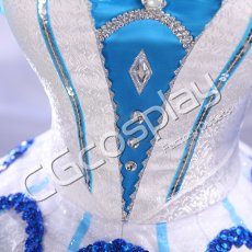 画像6: ラブライブ！サンシャイン!!　Aqours　黒澤ルビィ　みんな大好き　WATER BLUE NEW WORLD　覚醒後　コスプレ衣装 (6)