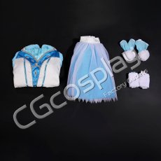 画像9: ラブライブ！サンシャイン!!　Aqours　黒澤ルビィ　みんな大好き　WATER BLUE NEW WORLD　覚醒後　コスプレ衣装 (9)