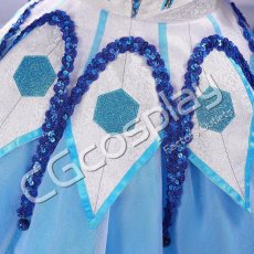画像5: ラブライブ！サンシャイン!!　Aqours　黒澤ダイヤ　みんな大好き　WATER BLUE NEW WORLD　覚醒後　コスプレ衣装 (5)