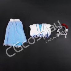 画像9: ラブライブ！サンシャイン!!　Aqours　黒澤ダイヤ　みんな大好き　WATER BLUE NEW WORLD　覚醒後　コスプレ衣装 (9)