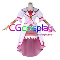 画像2: ドキドキ!プリキュア　円亜久里(キュアエース)　コスプレ衣装 (2)