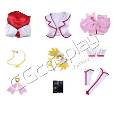 画像5: ドキドキ!プリキュア　円亜久里(キュアエース)　コスプレ衣装 (5)