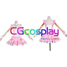 画像1: アイカツスターズ!　虹野ゆめ　スイートフラワーフェアリー　コスプレ衣装 (1)