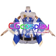 画像2: ラブライブ！サンシャイン!!　Aqours　松浦果南　チャイナドレス編　覚醒後　コスプレ衣装 (2)