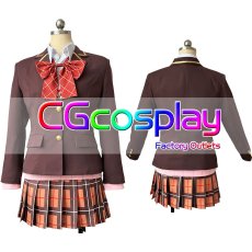 画像1: バーチャルYouTuber　Vtuber　家長むぎ　高校制服　コスプレ衣装 (1)