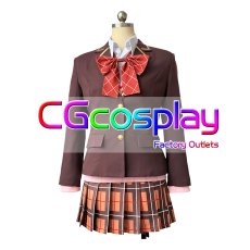 画像2: バーチャルYouTuber　Vtuber　家長むぎ　高校制服　コスプレ衣装 (2)