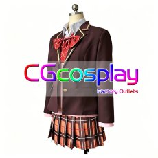 画像3: バーチャルYouTuber　Vtuber　家長むぎ　高校制服　コスプレ衣装 (3)