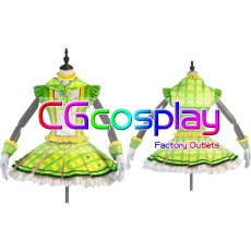 画像1: アイカツ!　北大路さくら　ライムトルテコーデ　コスプレ衣装 (1)
