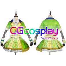 画像1: アイカツスターズ!　早乙女あこ　ライムマーチングコーデ　コスプレ衣装 (1)
