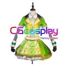 画像2: アイカツスターズ!　早乙女あこ　ライムマーチングコーデ　コスプレ衣装 (2)