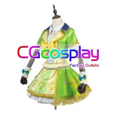 画像3: アイカツスターズ!　早乙女あこ　ライムマーチングコーデ　コスプレ衣装 (3)