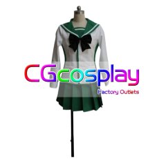 画像2: 学園黙示録 HIGHSCHOOL OF THE DEAD　宮本麗　コスプレ衣装 (2)