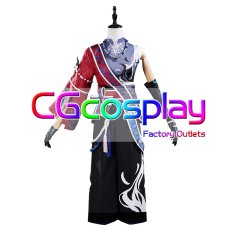 画像2: プロジェクトセカイ カラフルステージ！ feat. 初音ミク　青柳冬弥　漂泊する鬼人の衣　読み聞かせは前途多難　コスプレ衣装 (2)
