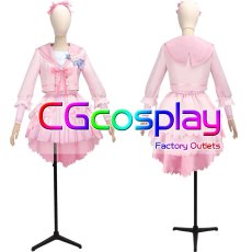 画像1: 学園アイドルマスター　花海咲季　桜フォトグラフ　コスプレ衣装 (1)