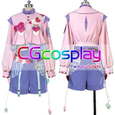 画像1: あんさんぶるスターズ！　あんスタ！　白鳥藍良　Love Sign　コスプレ衣装 (1)