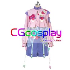 画像2: あんさんぶるスターズ！　あんスタ！　白鳥藍良　Love Sign　コスプレ衣装 (2)