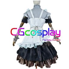 画像5: バーチャルYouTuber　VTuber　風真いろは　和メイド衣装　コスプレ衣装 (5)