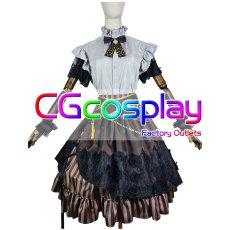 画像6: バーチャルYouTuber　VTuber　風真いろは　和メイド衣装　コスプレ衣装 (6)