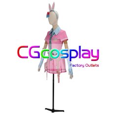 画像4: バーチャルYouTuber　VTuber　兎田ぺこら　原宿　コスプレ衣装 (4)