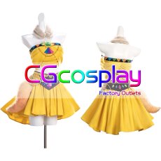 画像1: アイカツ！　紫吹蘭　キングレオコーデ　コスプレ衣装 (1)