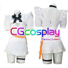 画像1: 勝利の女神：NIKKE　エレグ　メイド服　コスプレ衣装 (1)