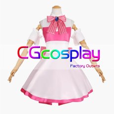 画像6: アイドルマスター ミリオンライブ！　徳川まつり　水瀬伊織　水嶋咲　黛冬優子　藤田ことね　輿水幸子　しぐれういコラボ　コスプレ衣装 (6)