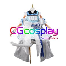 画像4: アークナイツ　ローズマリー(Rosmontis)　ふわり夢を駆ける　コスプレ衣装 (4)