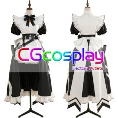 画像1: バーチャルYouTuber　Vtuber　Raora Panthera(ラオーラ・パンテーラ)　メイド服　コスプレ衣装 (1)